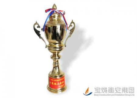 Excellent Construction Enterprise Award for Construction Enterprises of Baoji City in 2011