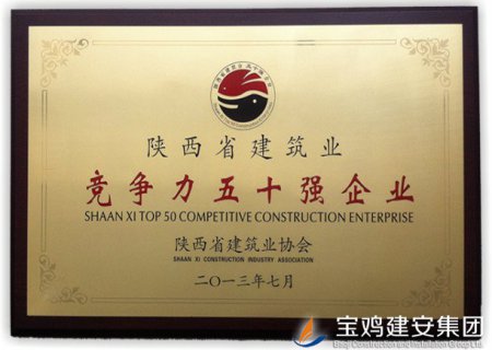 Top 50 Competitive Enterprises 